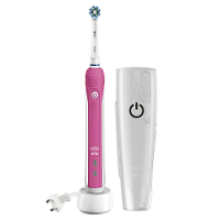 Oral B Elektrische Tandenborstel Pink   Pro 2500 Crossaction