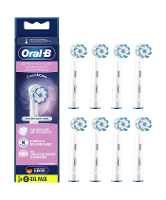 Oral B Opzetborstels Sensitive Clean   8 Stuks