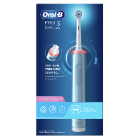 Oral B Pro 3 3000 Sensitive Clean Elektrische Tandenborstel   Blauw