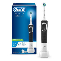 Oral B Vitality 100 Crossaction Zwart Elektrische Tandenborstel   1 Stuk