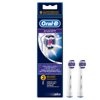 Oral B Opzetborstels 3d White 2 Stuks