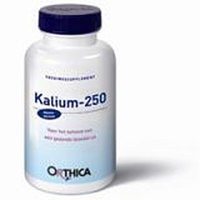 Orthica Kalium 250 60stuks