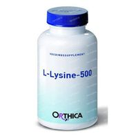Orthica L Lysine 500 90 Capsules