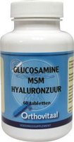 Orthovitaal Glucosamine Msm Hyluronzuur Tabletten 60tabl