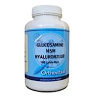 Orthovitaal Glucosamine Msm Hyluronzuur 60tab
