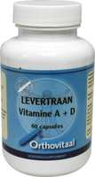 Orthovitaal Levertraan Vitamine A + D Capsules