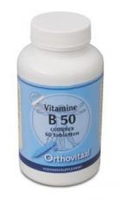 Orthovitaal Vitamine B50 Complex (60tb)