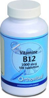 Orthovitaal Vitamine B12 1000 Mcg (100tb)