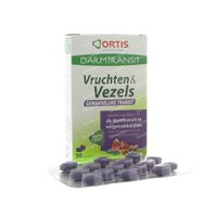 Ortis Vruchten + Vezels Transit 30 Tabletten