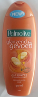 Palmolive 2 In 1 Shampoo   Glanzend En Gevoed (arganolie) 350 Ml
