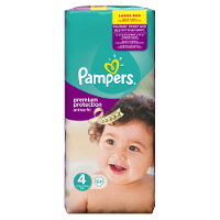 Pampers Active Fit Maxi 4 Jumbo Pack (54st)