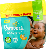Pampers Baby Dry Junior+ 5+ Jumbopack (68st)