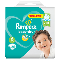 Pampers Baby Dry Luiers   Maat 6   68 Stuks