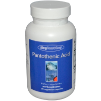 Pantothenic Acid 90 Veggie Caps   Allergy Research Group