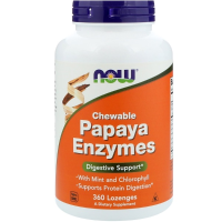 Papaya Enzymes Chewable (360 Lozenges)   Now Foods