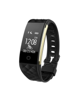 Parya Smartwatch Activity Tracker Horloge   Zwart