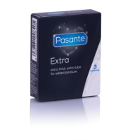 Pasante Pasante Extra Condooms   3 Stuks (3stuks)