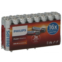 Philips Lr03 Aaa Batterijen 16 Stuks