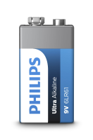 Philips Ultra Alkaline 6lrl1 9v   1 Stuk