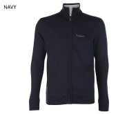 Pierre Cardin Full Zip Sweatshirt Navy   L
