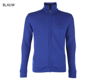 Pierre Cardin Full Zip Sweatshirt Royal   M
