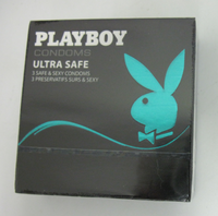 Playboy Condooms Ultra Safe   3 Stuks