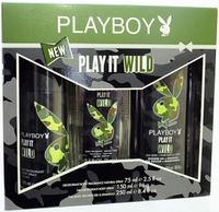 Playboy Geschenkset Men   Play It Wild 3 Stuks