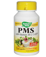 Pms With B6 And Other B Vitamins (100 Capsules)   Nature's Way