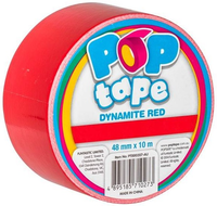 Pop Tape Dynamite Red   48 Mm X 10 M