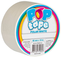 Pop Tape Polar White   48 Mm X 10 M