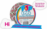 Pop Tape Wild About Watermelon   48 Mm X 10 M