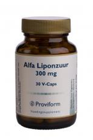 Proviform Alfa Liponzuur 300mg 30 Vegetarische Capsules