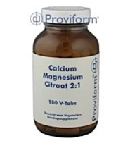 Proviform Calcium Magnesium Citr 2:1 Tabletten