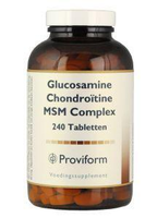 Proviform Glucosamine Chondroitine Msm 240tab