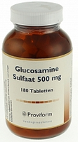 Proviform Glucosamine Sulfaat 500mg 180tab