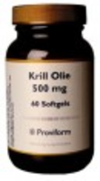 Proviform Krill Olie 500mg Capsules