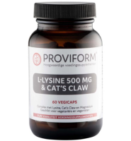 Proviform L Lysine 500 Mg & Cats Claw (60vc)