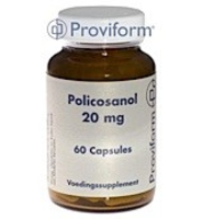 Proviform Policosanol 20mg Voedingsupplement Capsules