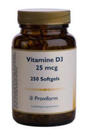 Proviform Vitamine D3 25 Mcg 1000ie (250sft)