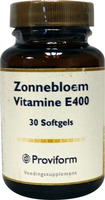 Proviform Zonnebloem Vitamine E 400 268 Mg 30sft