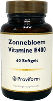 Proviform Zonnebloem Vitamine E 400 268 Mg 60sft