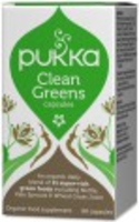 Clean Greens Bio   60 Caps   Pukka