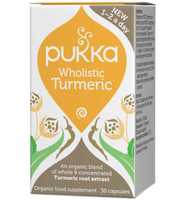 Organic Wholistic Turmeric   30 Caps   Pukka