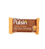 Pulsin Almonds Raisin Raw Chocolate Brownie (50g)