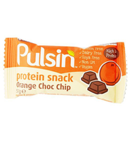 Pulsin Protein Snack Orange Choc Chip (50g)