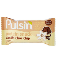 Pulsin Protein Snack Vanilla Choc Chip (50g)