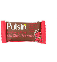 Pulsin Raspberry & Goji Raw Choc Brownie (50g)