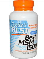 Pure Msm, 1500 Mg (120 Tabletten)   Doctor's Best