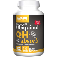 Qh Absorb, Ubiquinol 100 Mg (120 Softgels)   Jarrow Formulas