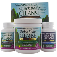 Quick Body Cleanse, 7 Day Program, 3 Part Program ( )   Nature's Plus